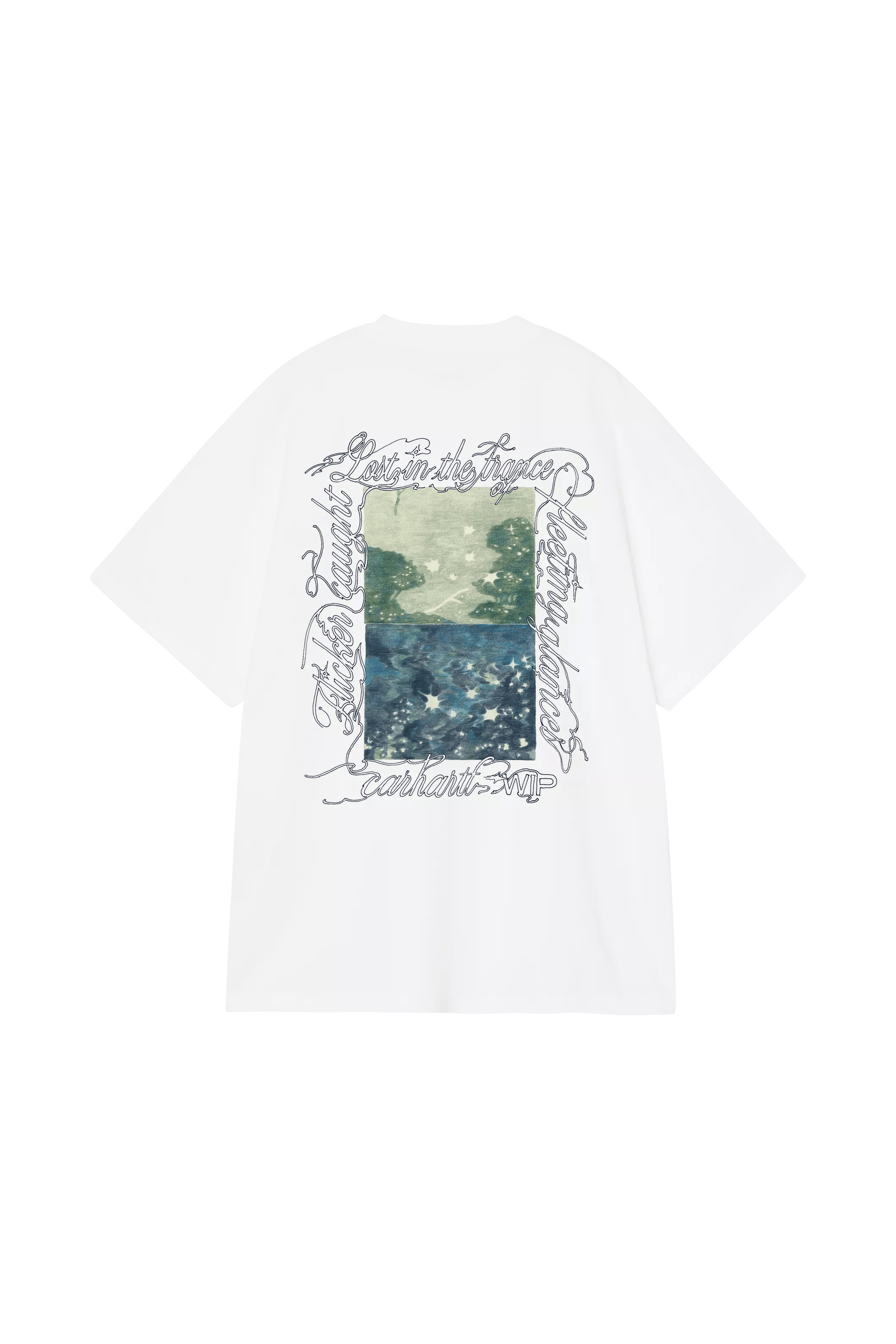 Printed organic cotton t-shirt | White CARHARTT WIP Women