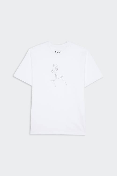 ENCRE T-shirt  Blanc