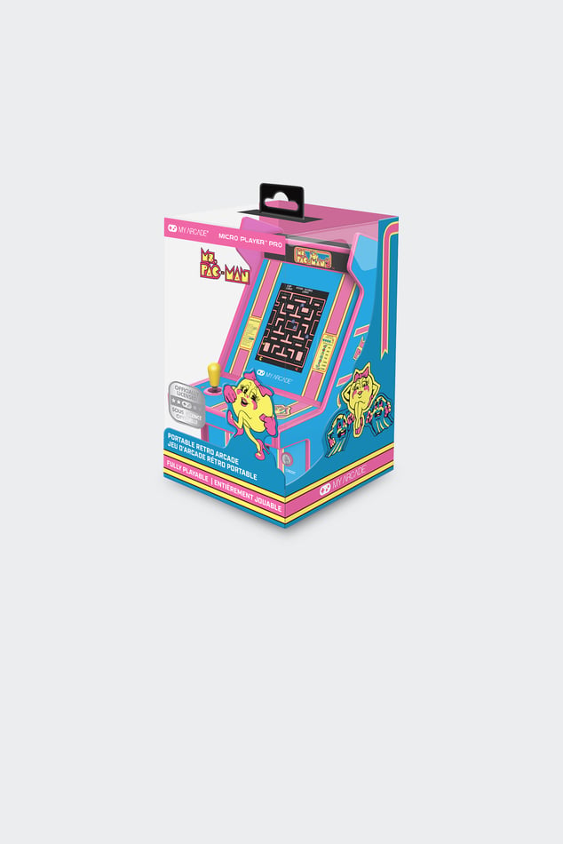 Misses Pacman Jeu My arcade Micro player myarcade miss pacman (100 jeux) Multicolore ...