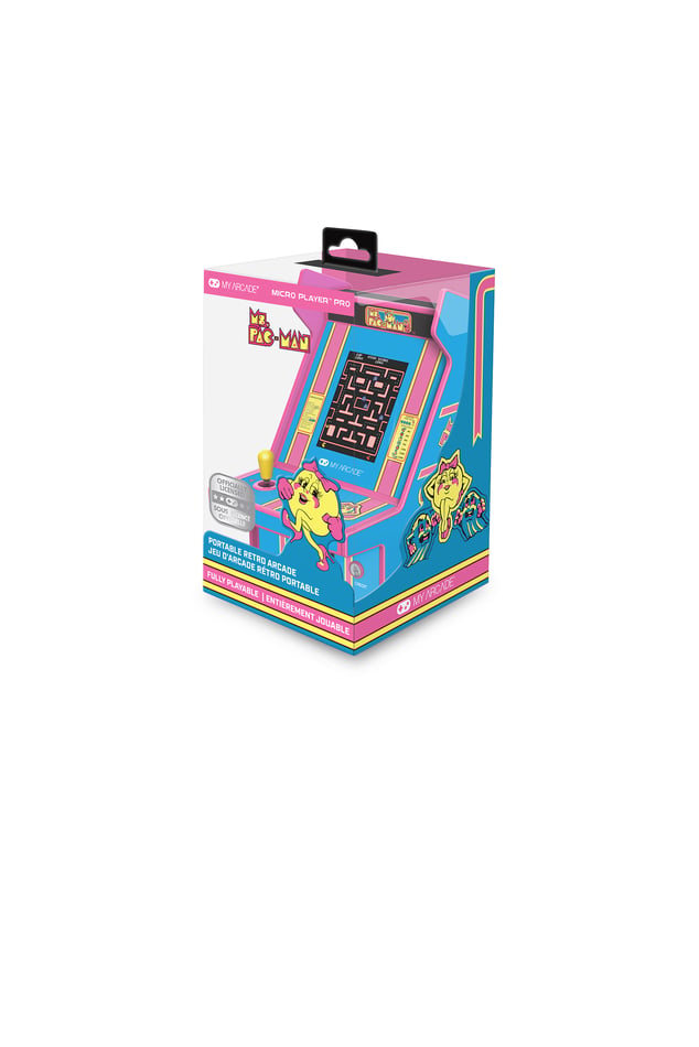 Misses Pacman Jeu My arcade Micro player myarcade miss pacman (100 jeux) Multicolore ...