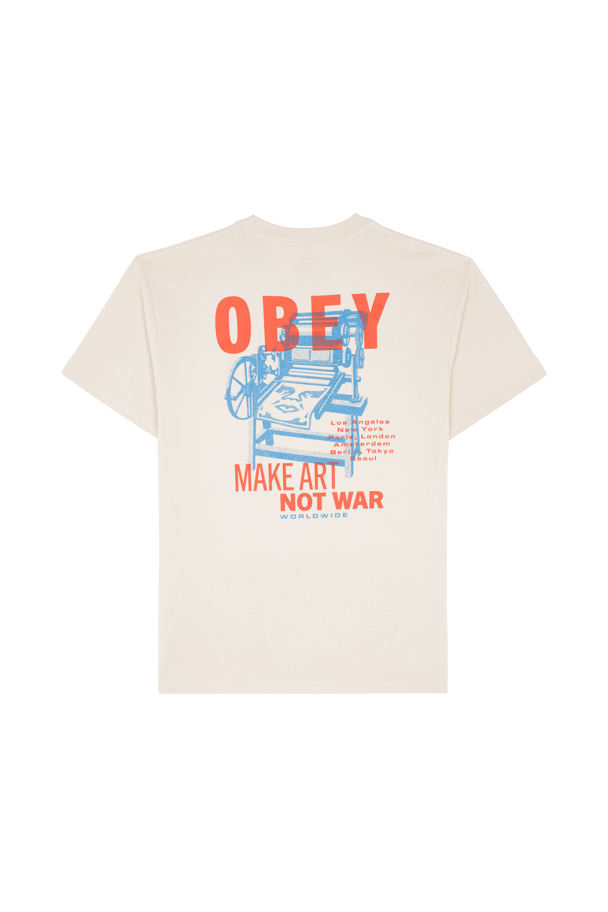 T-shirt | Beige OBEY Homme