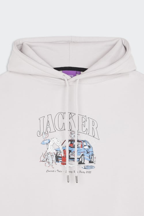 JACKER Hoodie Gris