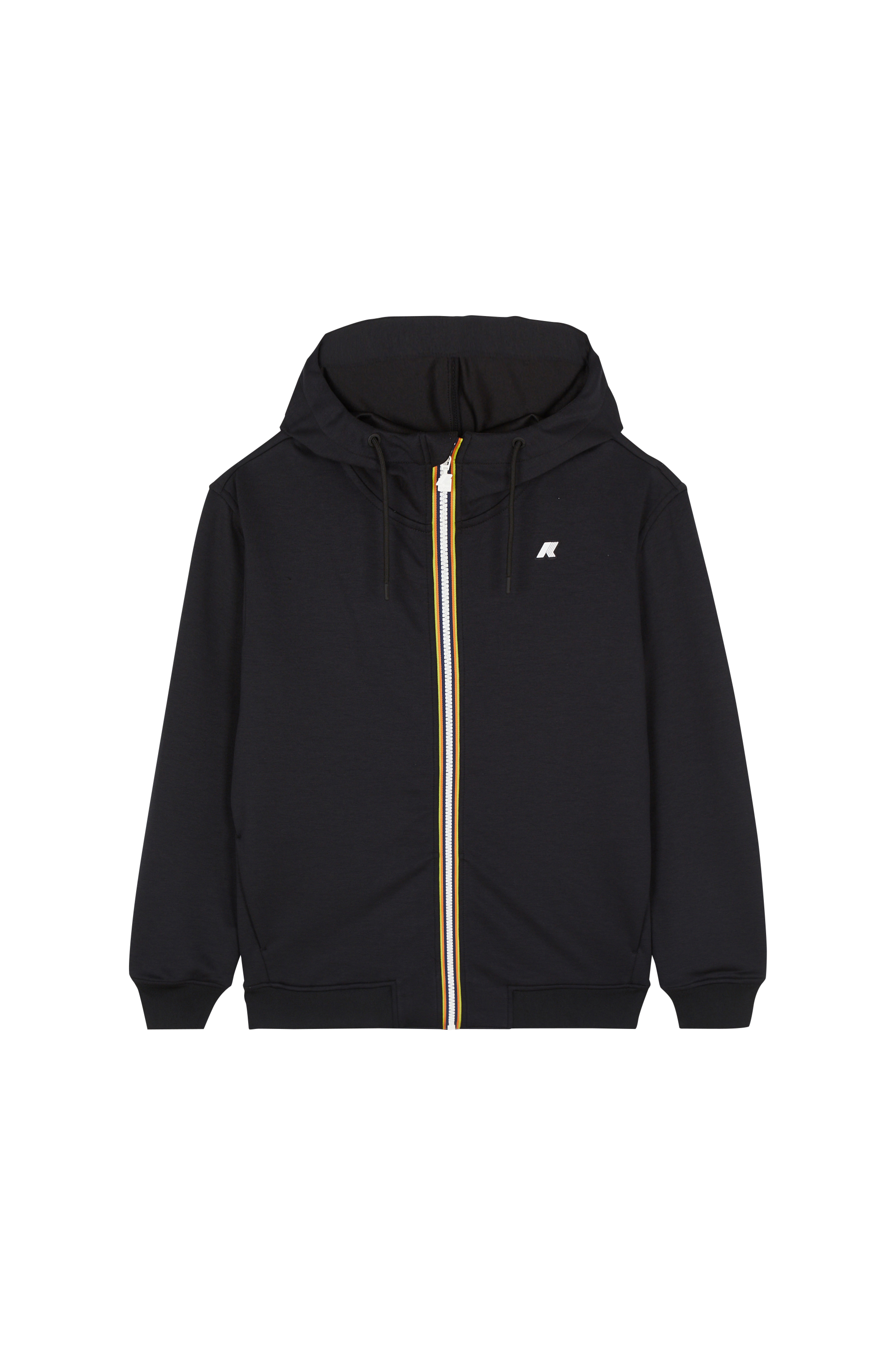 zip-up hoodie Black