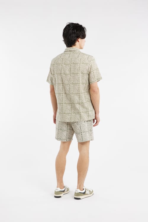 FARAH Short de bain Vert