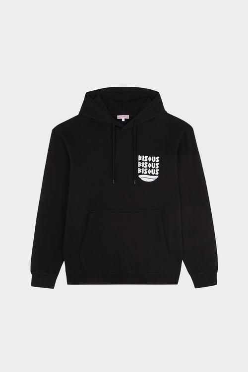 BISOUS SKATEBOARDS Hoodie Noir