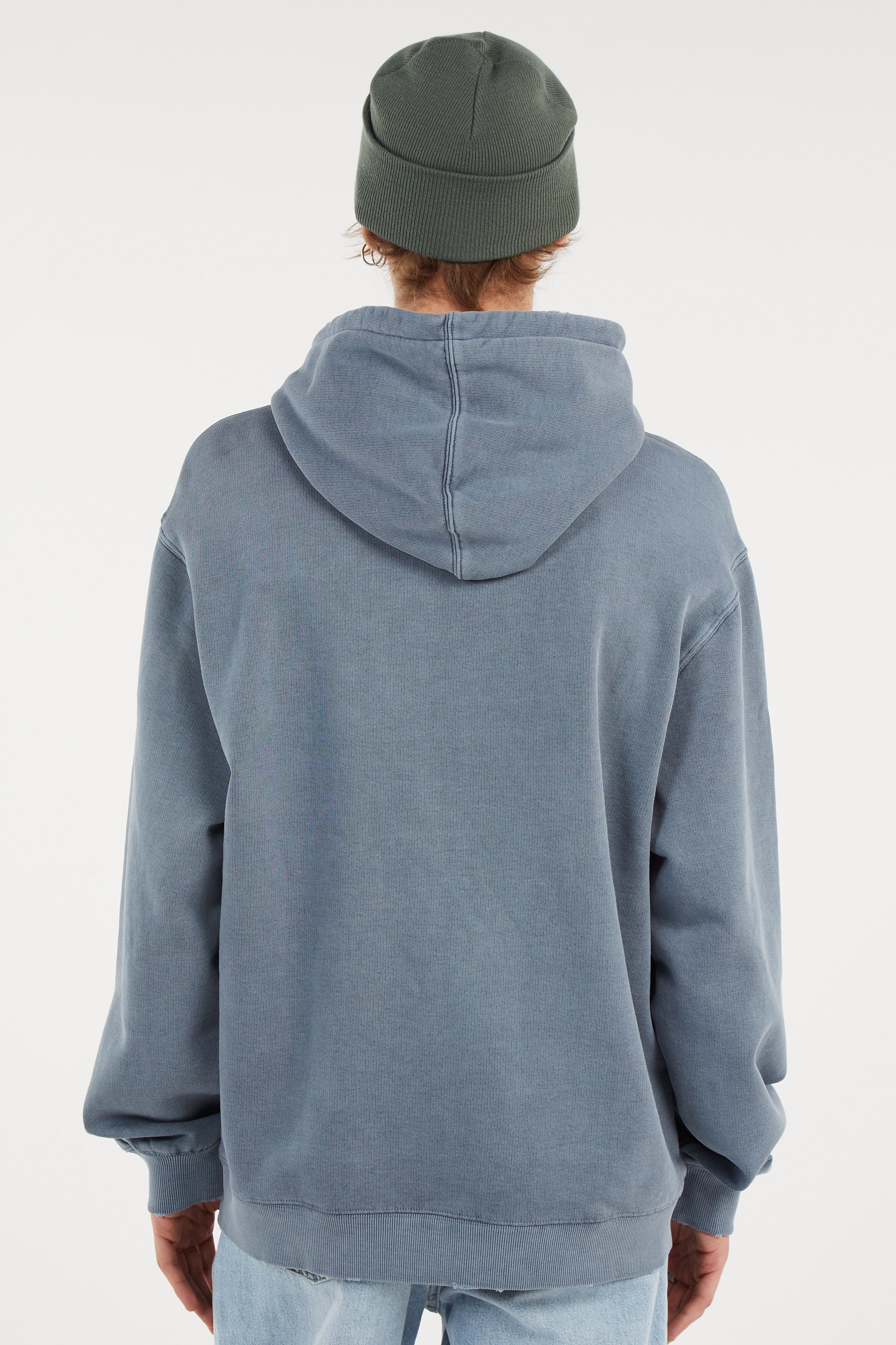 Sweat à capuche Bleu