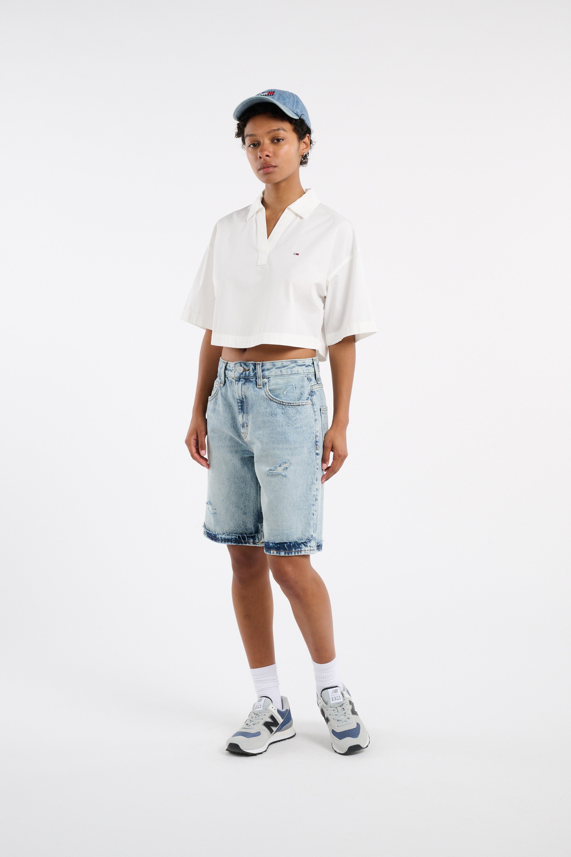 Chemise TOMMY JEANS Blanc