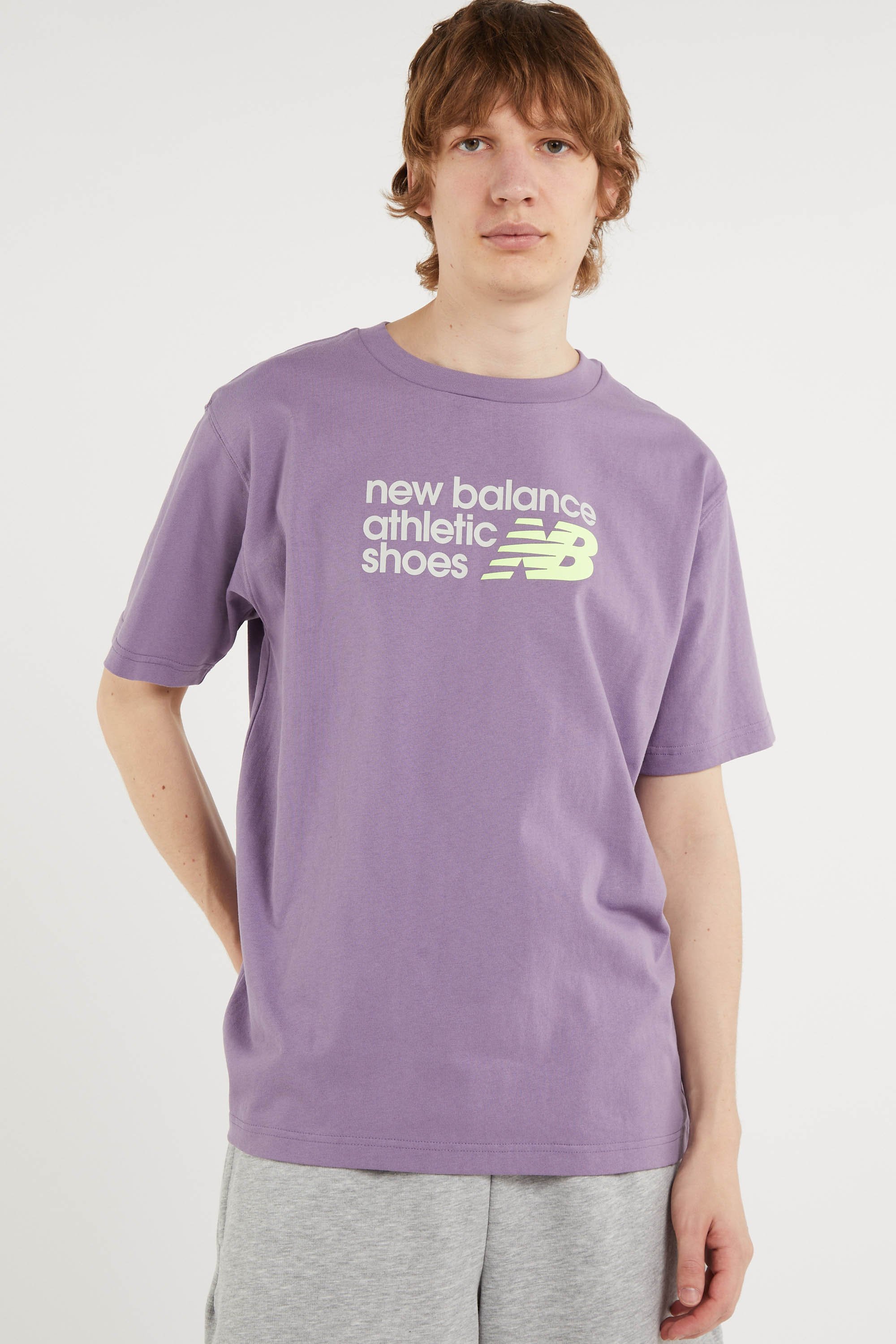 T-shirt | Purple NEW BALANCE Men