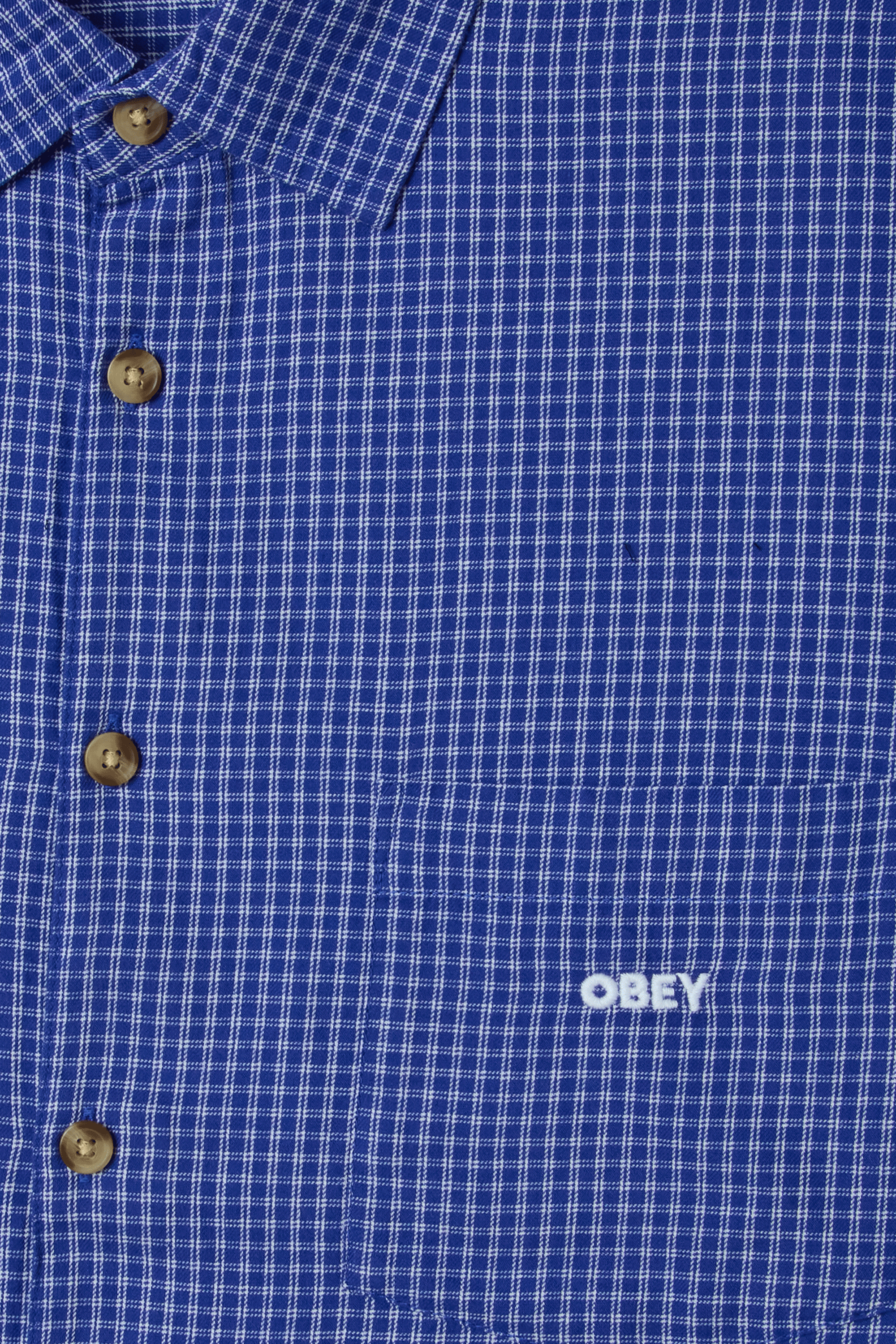 Shirt | Blue OBEY Men