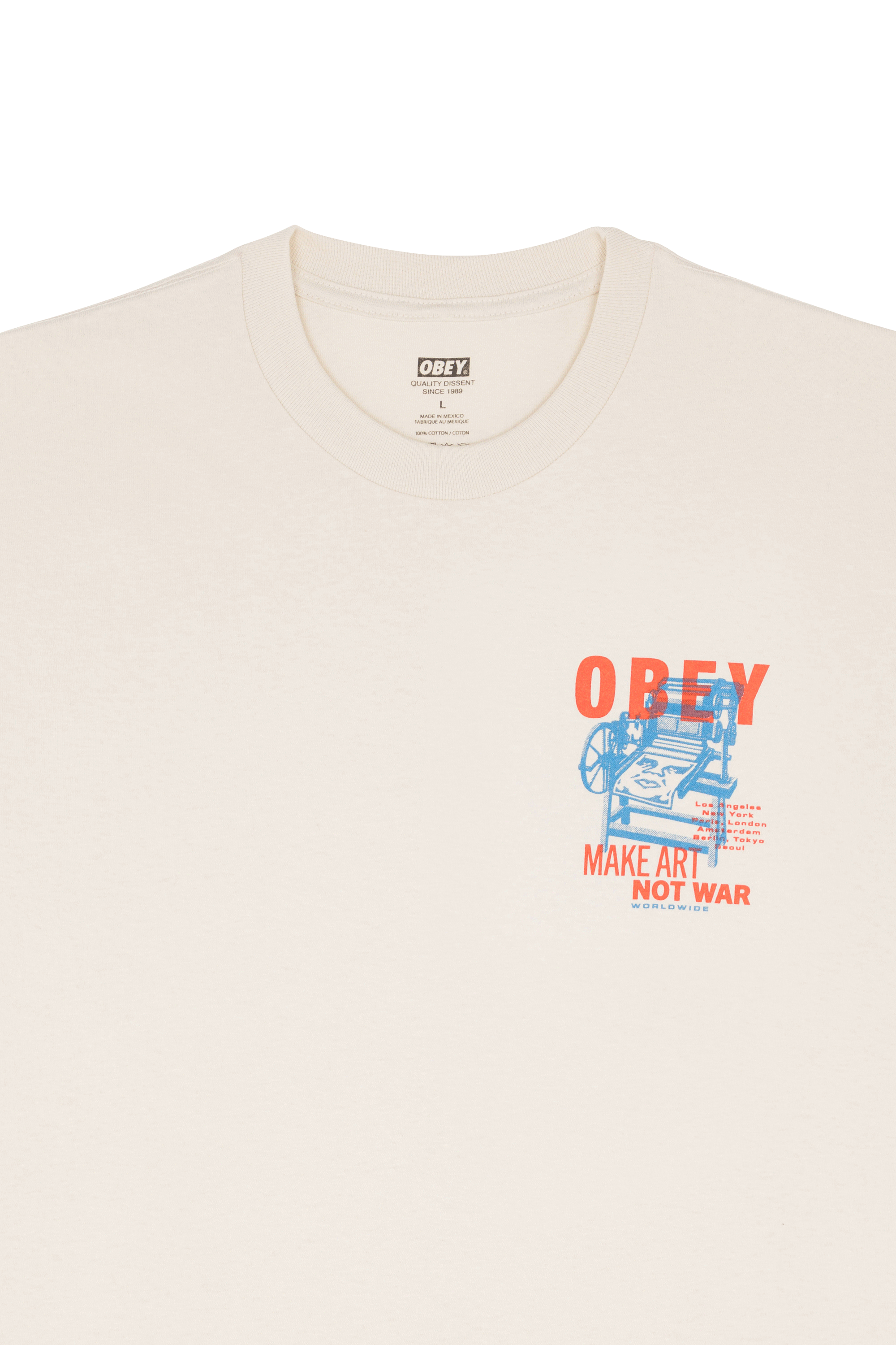 T-shirt | Beige OBEY Homme