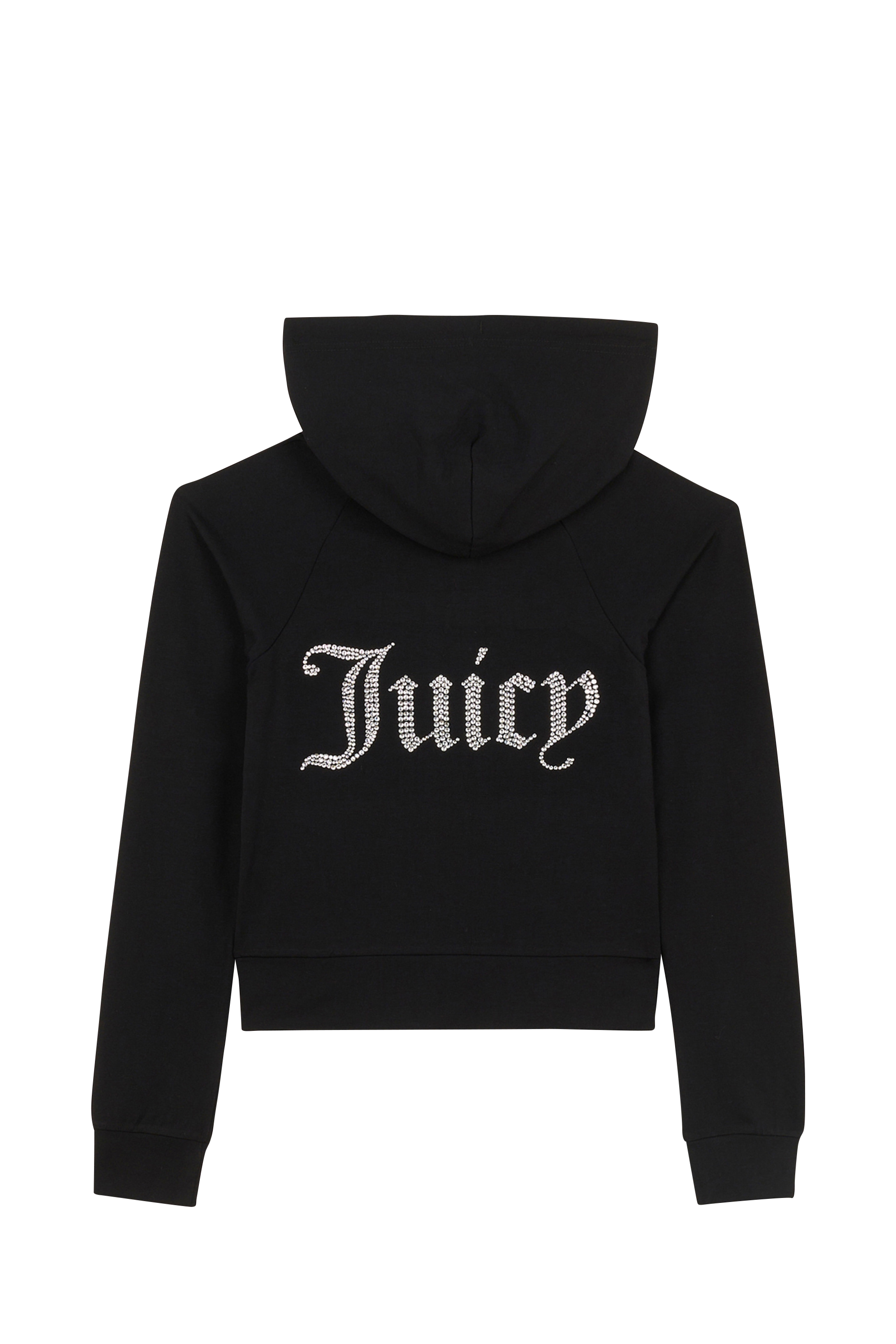 zip-up hoodie Black