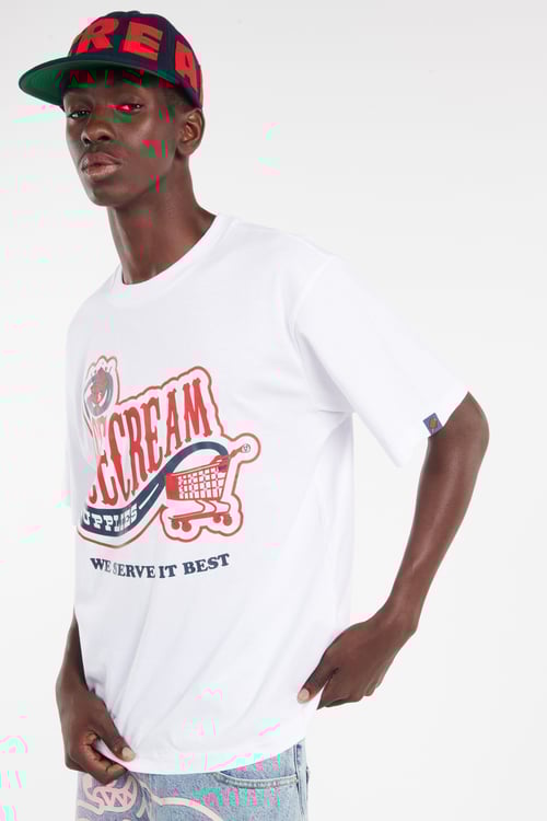 ICE CREAM T-shirt Blanc