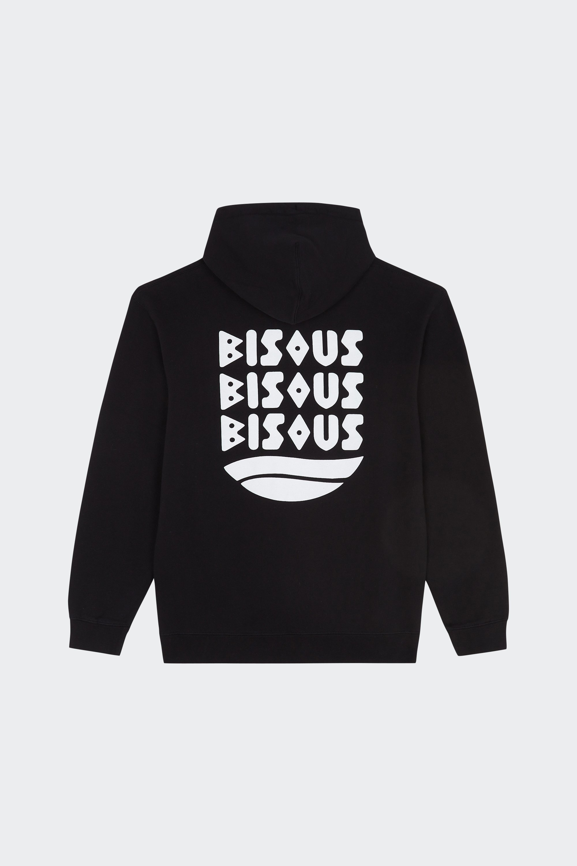 Hoodie | Noir by BISOUS SKATEBOARDS Hoodie Noir