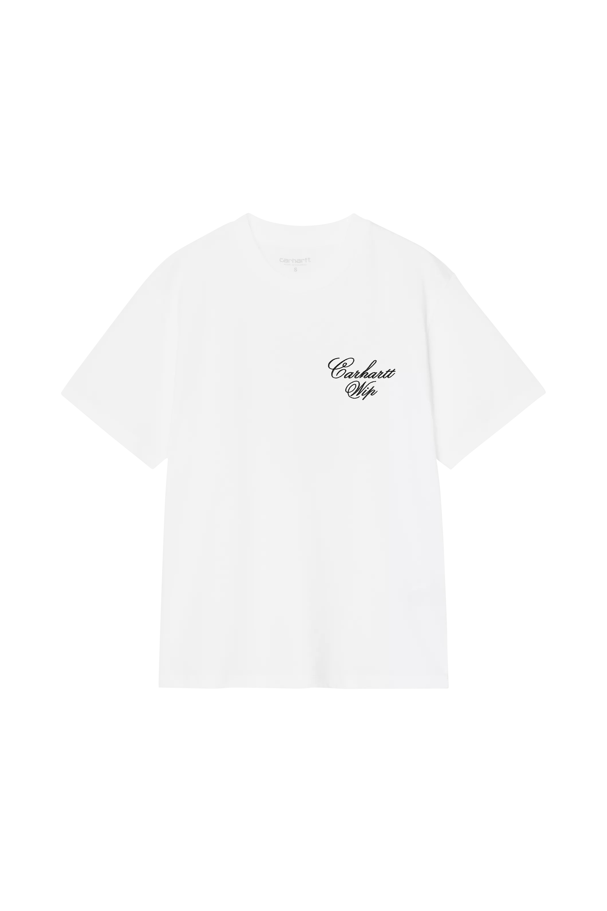 Round neck organic cotton t-shirt GRACIOUS White