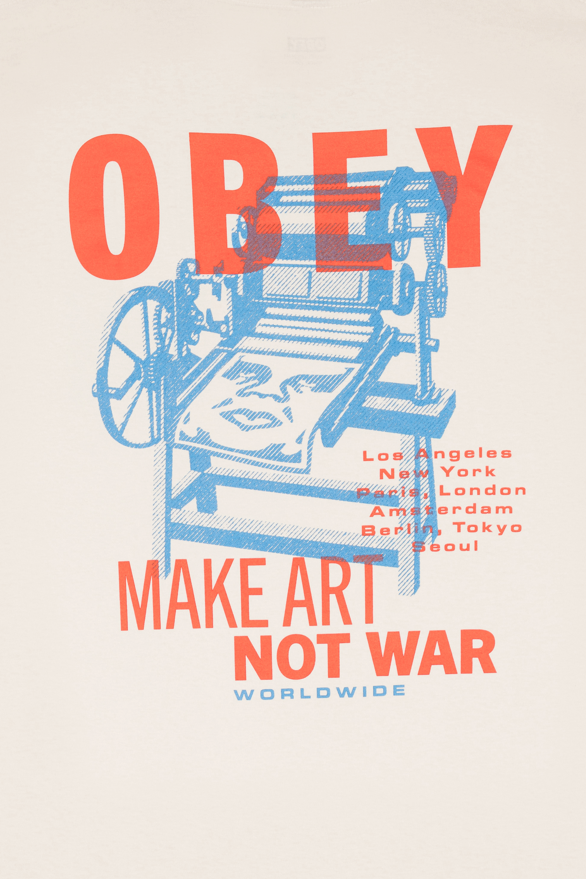 T-shirt | Beige OBEY Homme