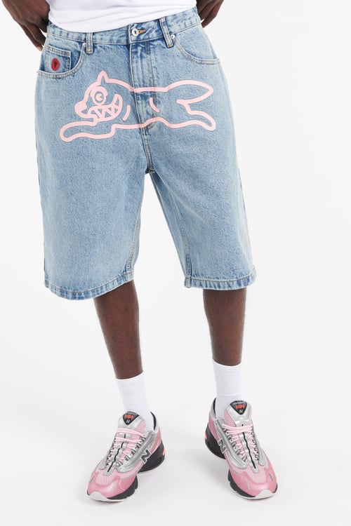 ICE CREAM Short Bleu