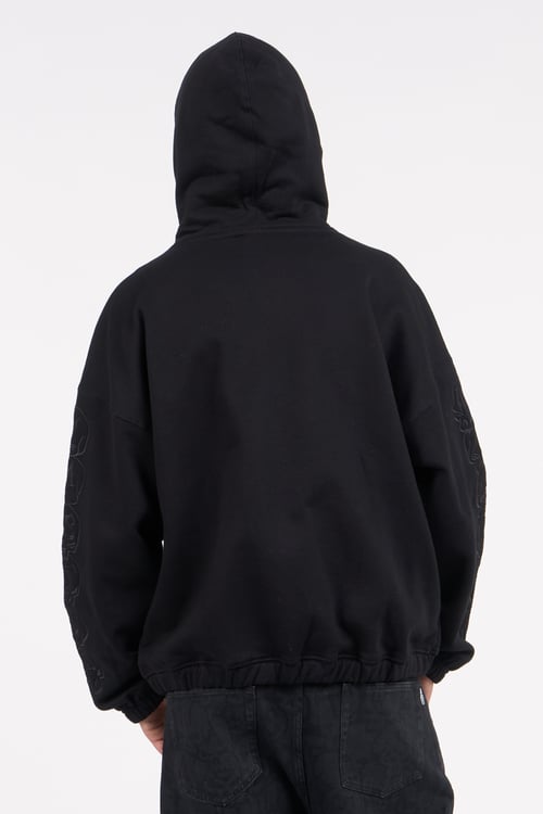 WASTED Hoodie Noir