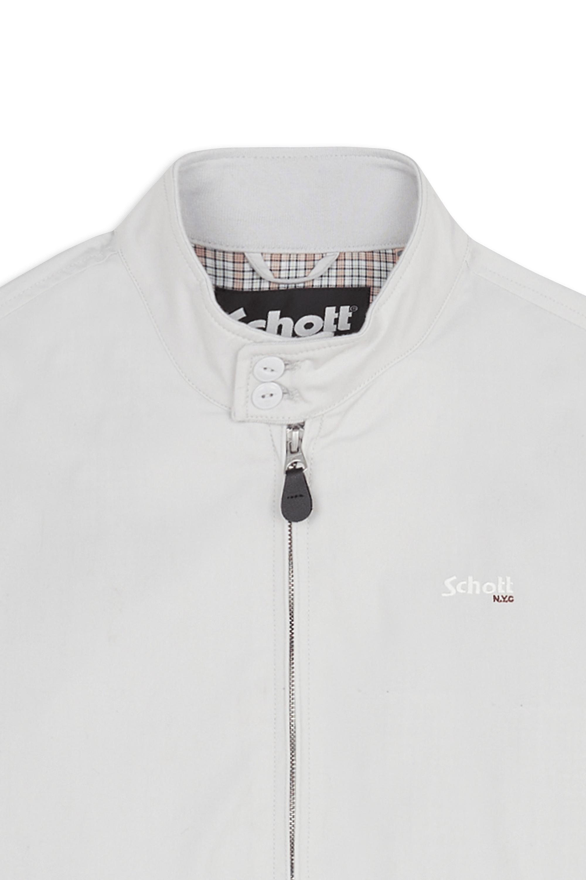 Blouson col montant regular-fit Gris