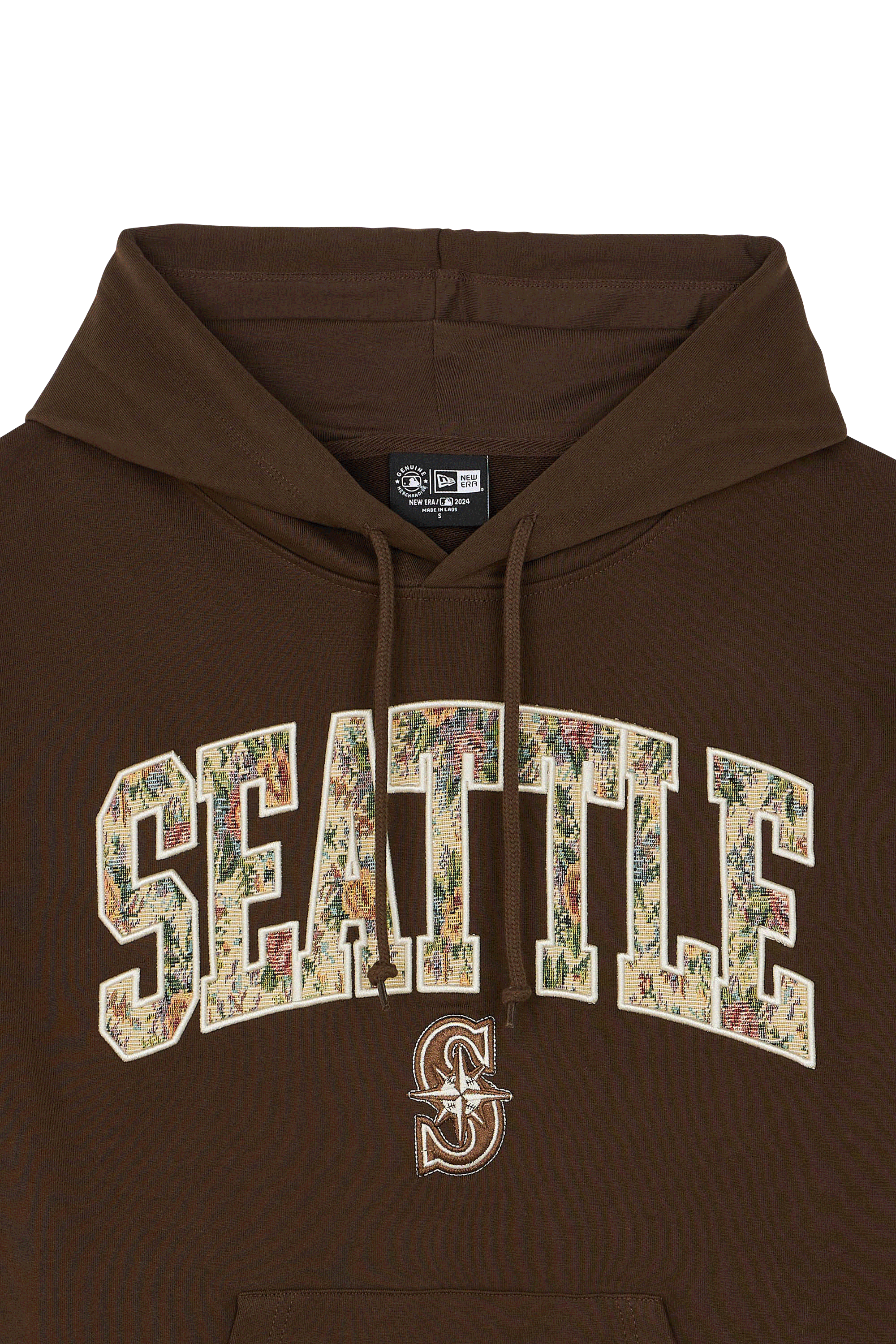 Hoodie NEW ERA Marron