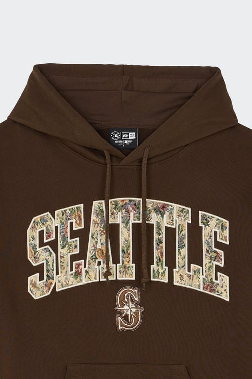 NEW ERA Hoodie Marron