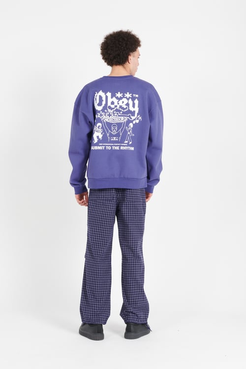 OBEY Sweatshirt Bleu