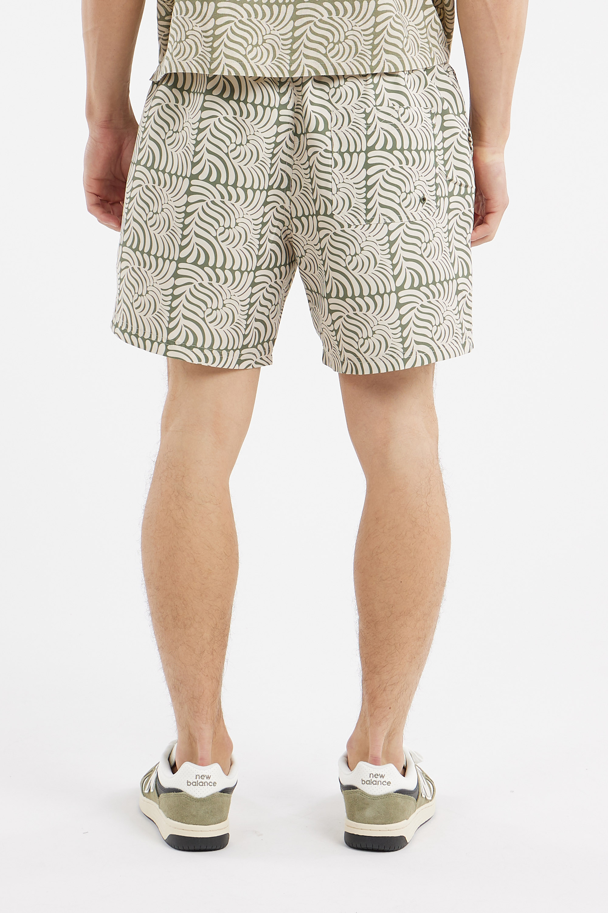 Short de bain Vert