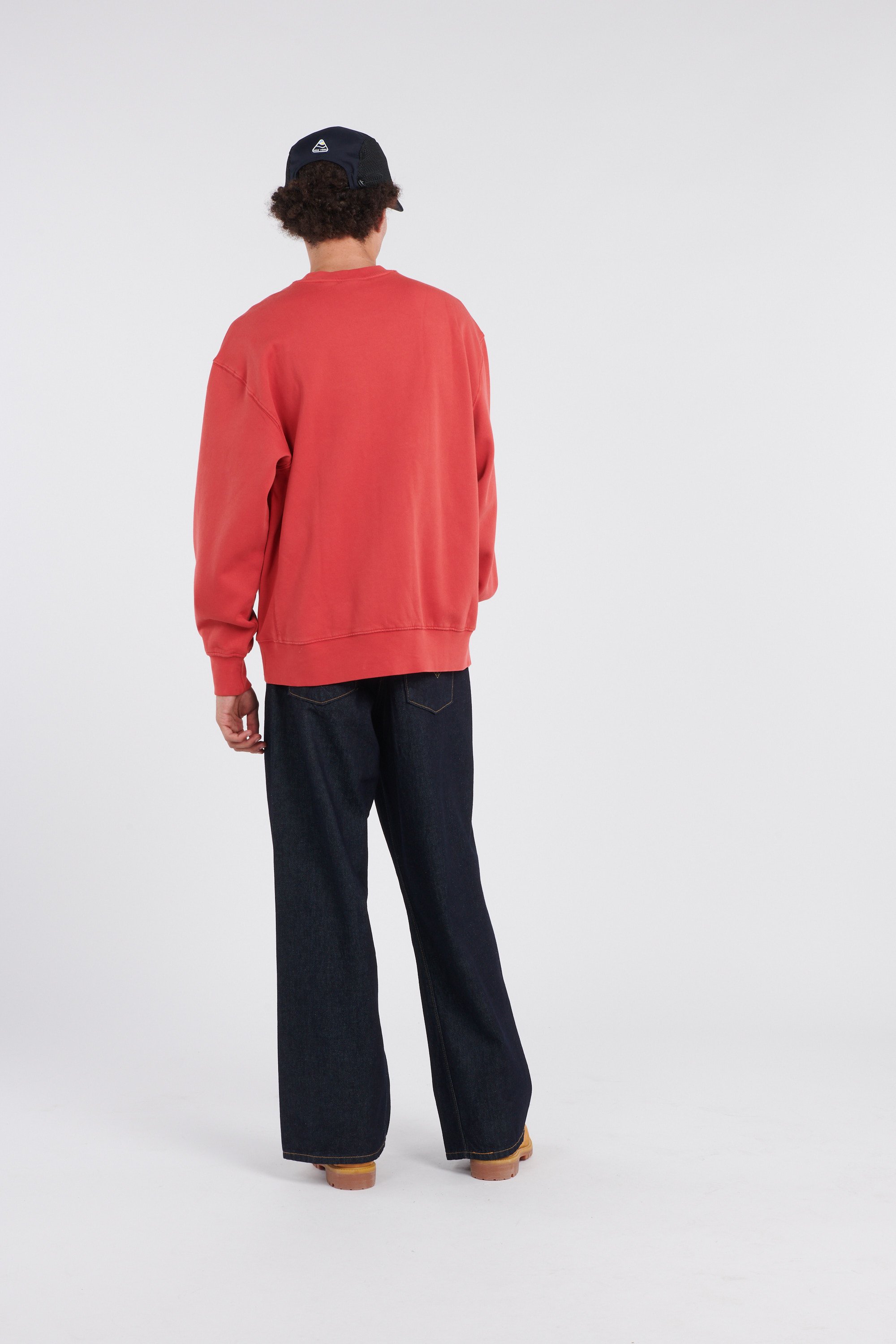 LEVI'S Sweatshirt Rouge