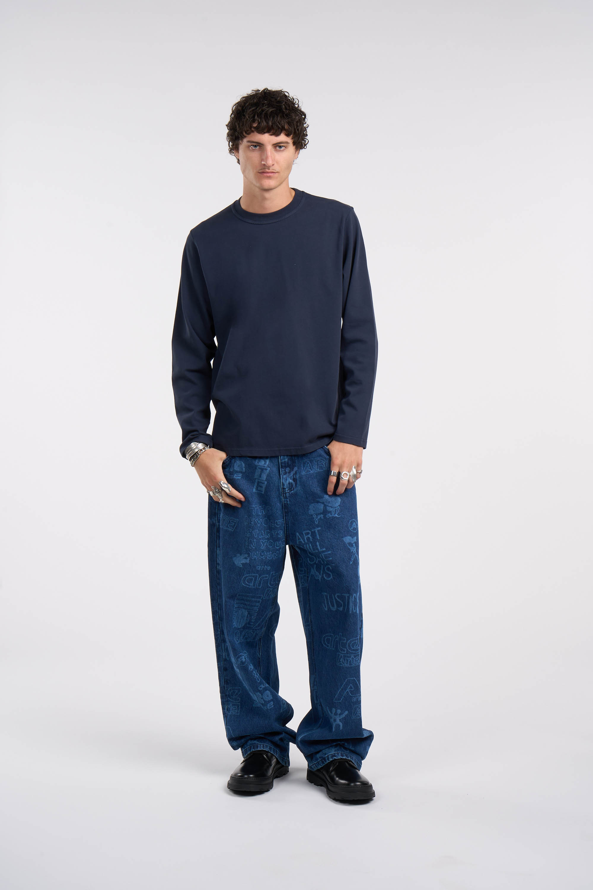 T-shirt Bleu