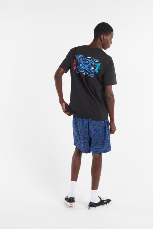 PUMA Short Bleu