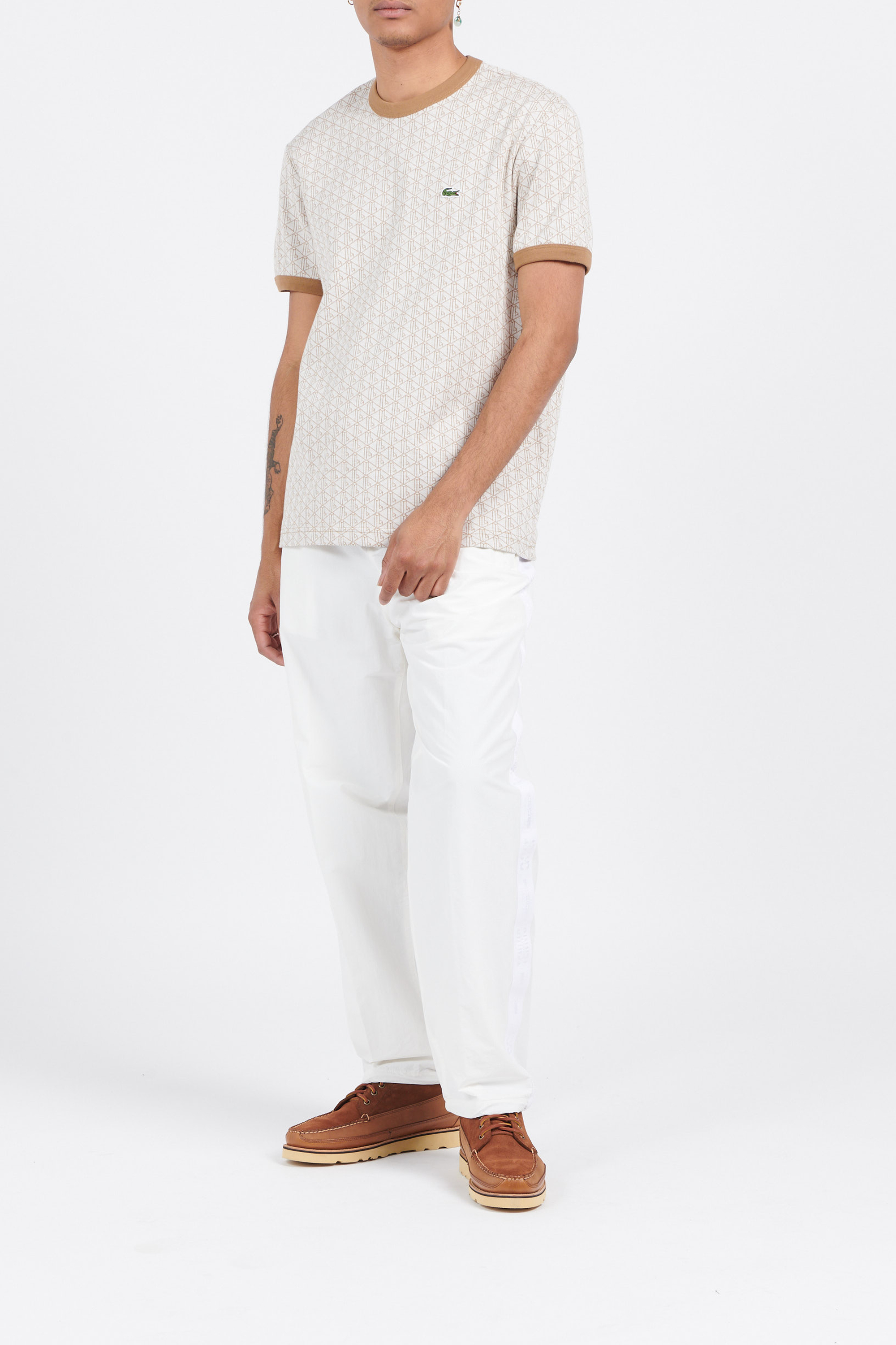 Pantalon LACOSTE Blanc
