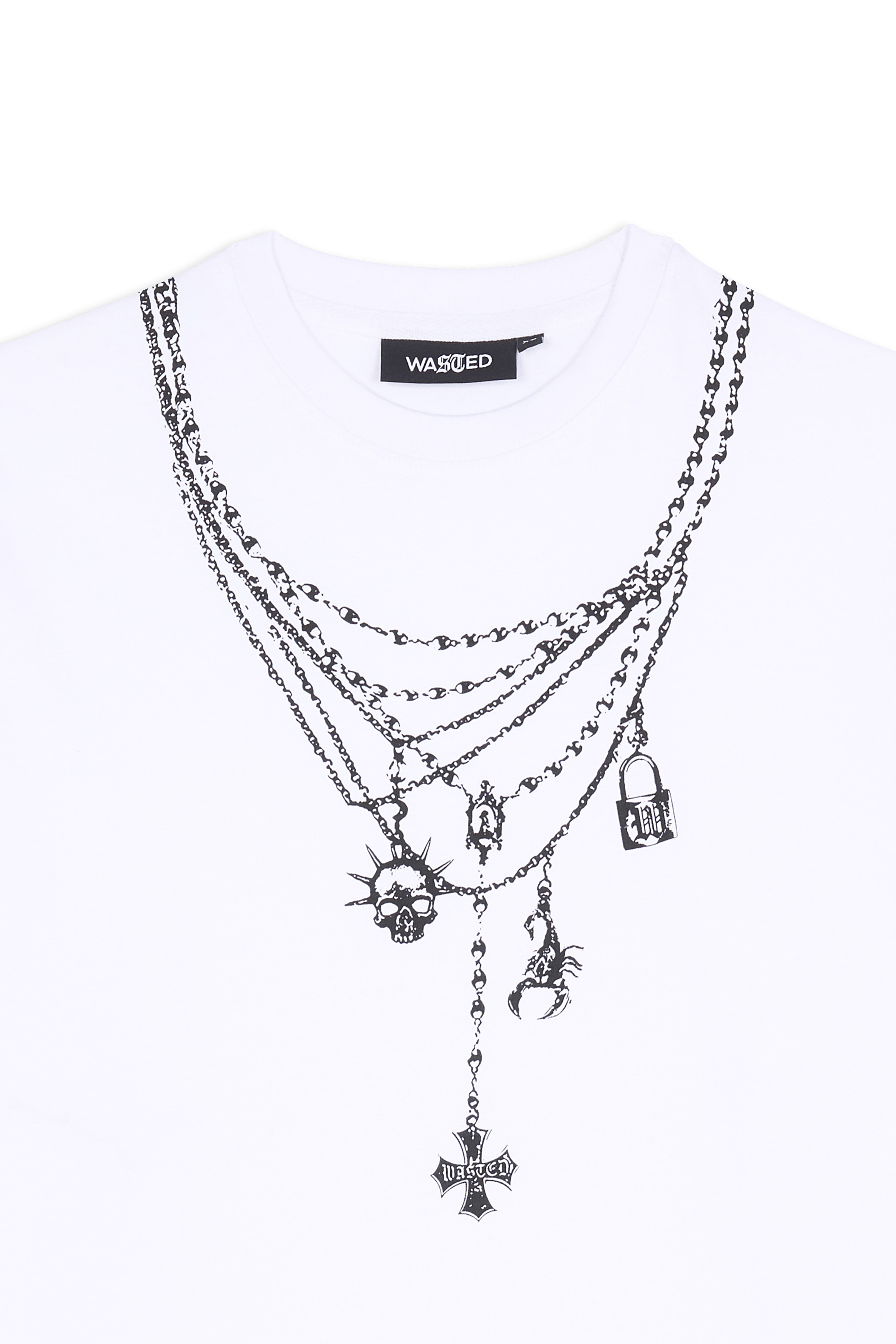 T-shirt | Blanc WASTED Homme