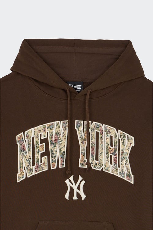 NEW ERA Hoodie Marron
