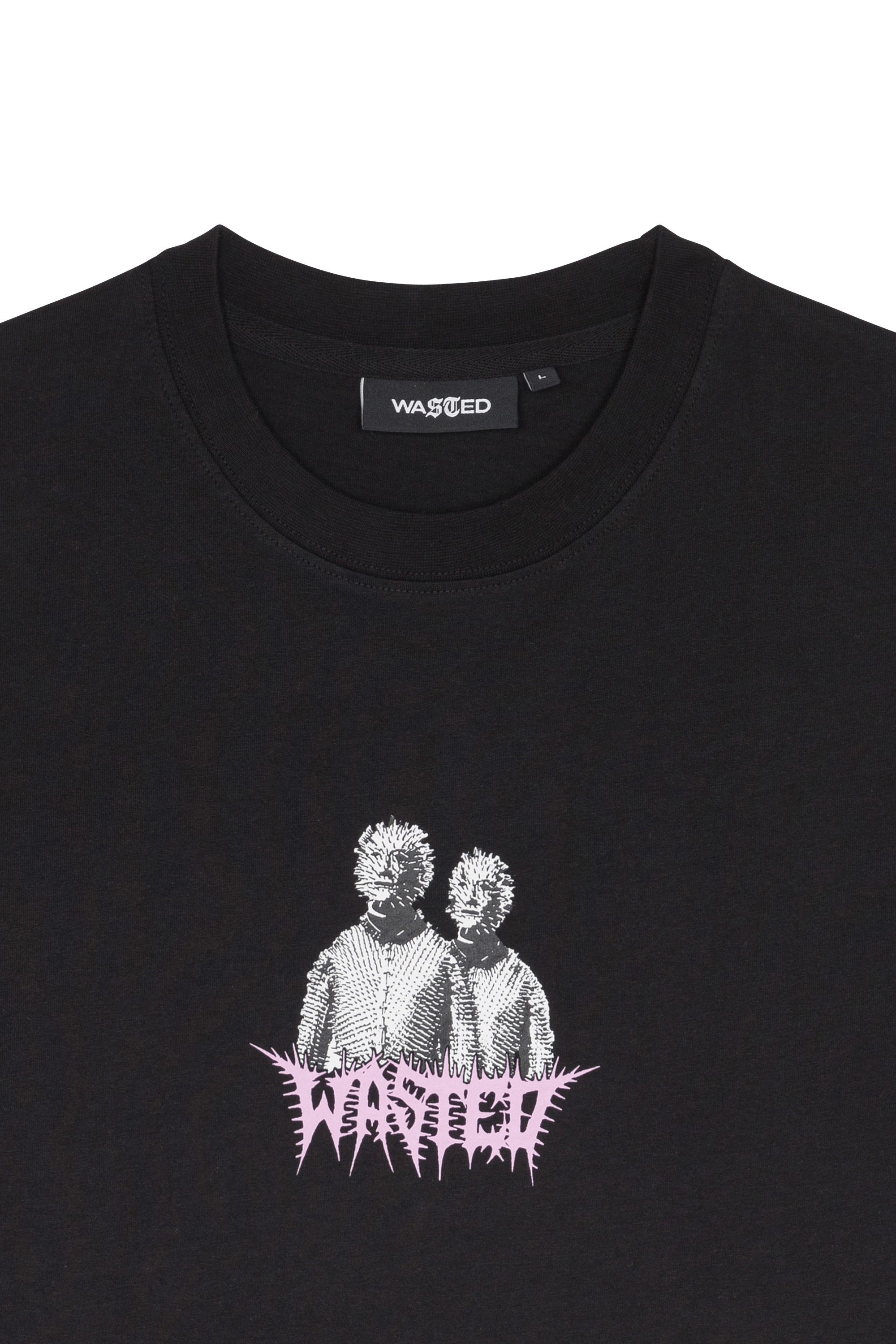 T-shirt | Noir WASTED Homme