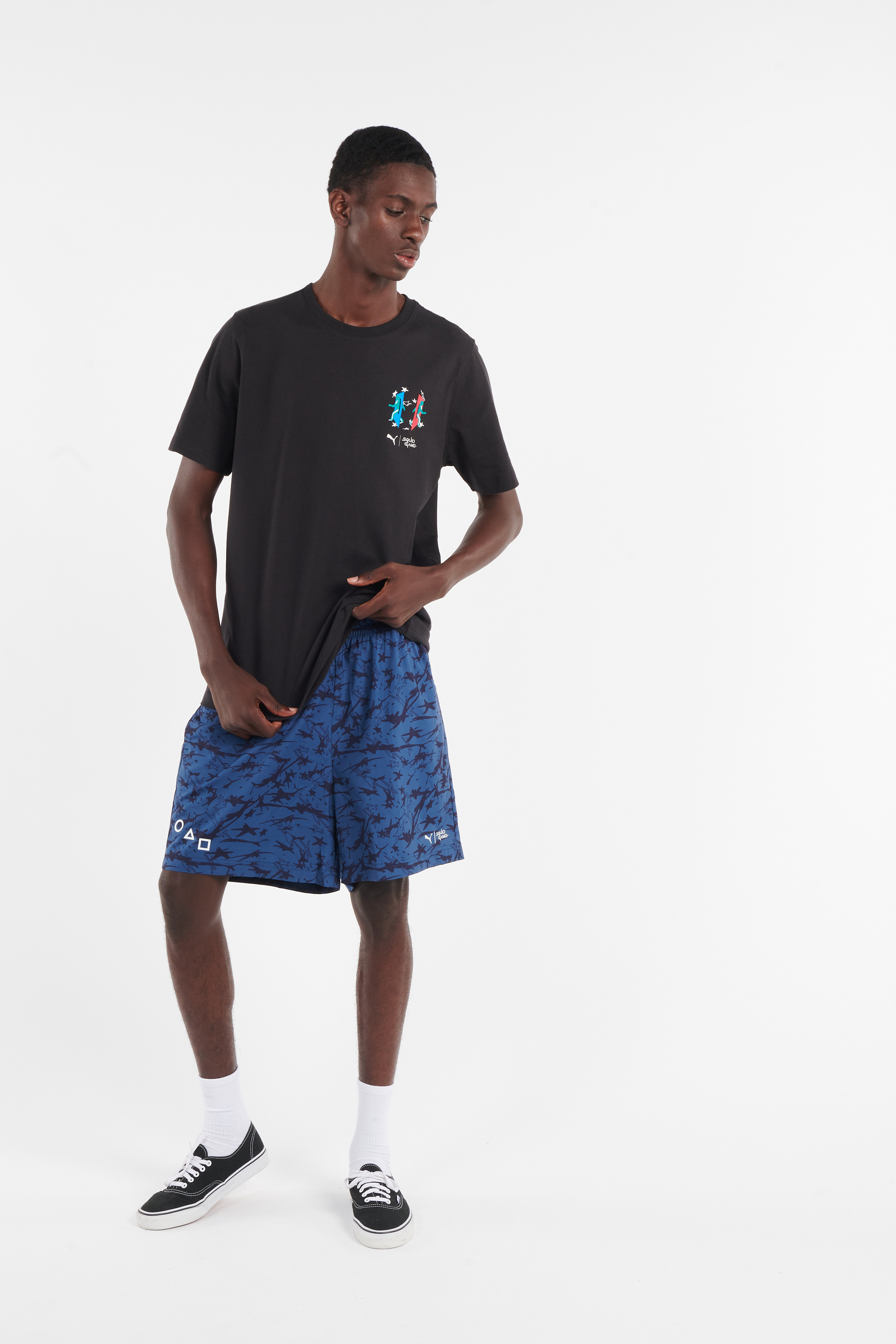 Short Bleu
