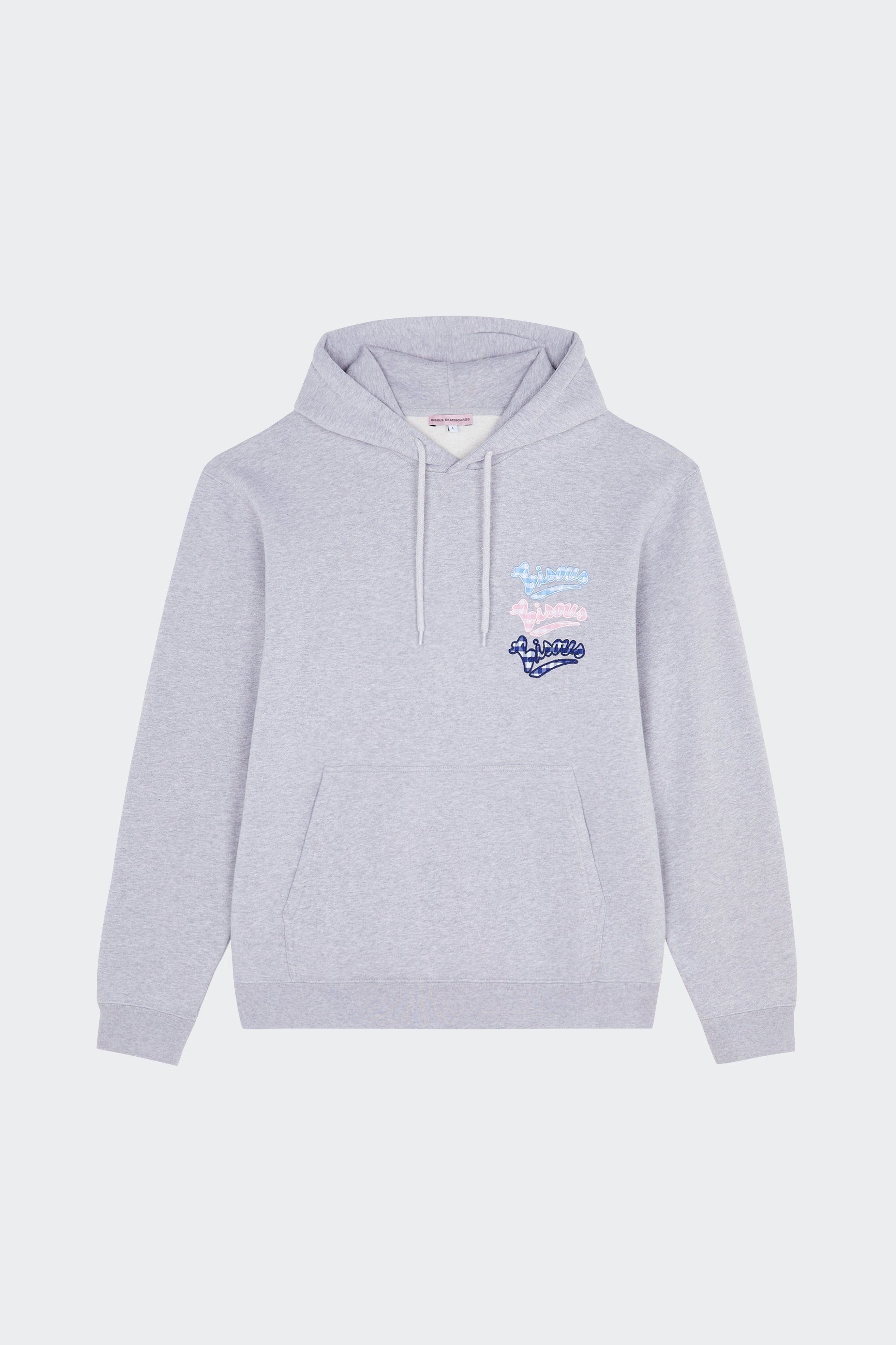 Hoodie | Grey by BISOUS SKATEBOARDS Hoodie Grey