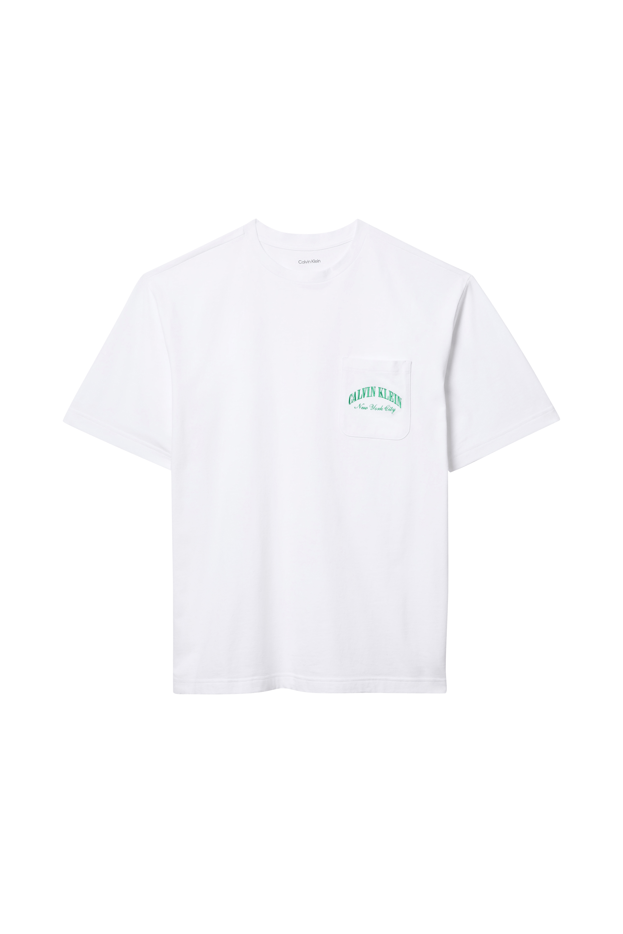 Regular-fit round-neck cotton T-shirt CALVIN KLEIN UNDERWEAR White