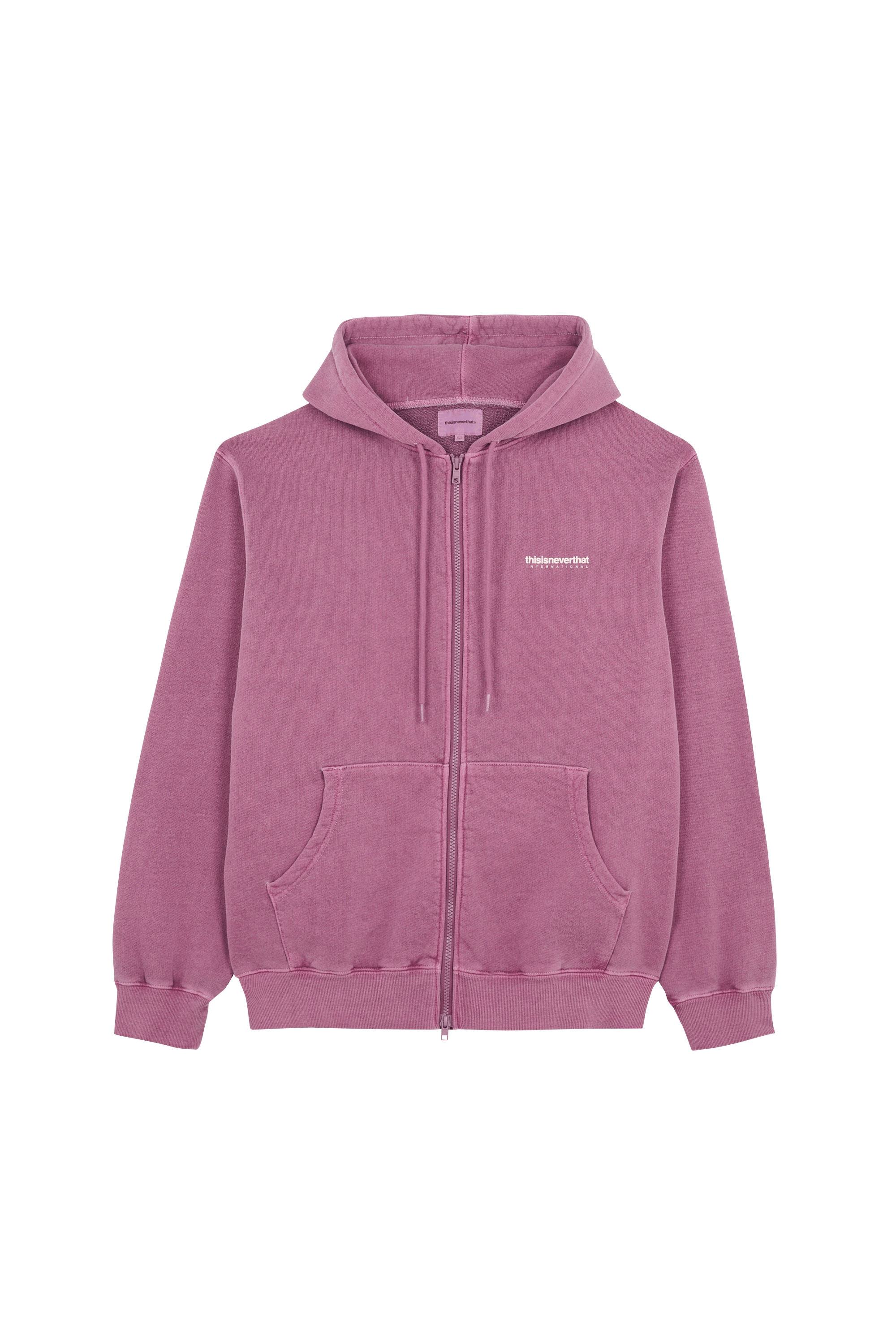 Hoodie zippé THISISNEVERTHAT Violet
