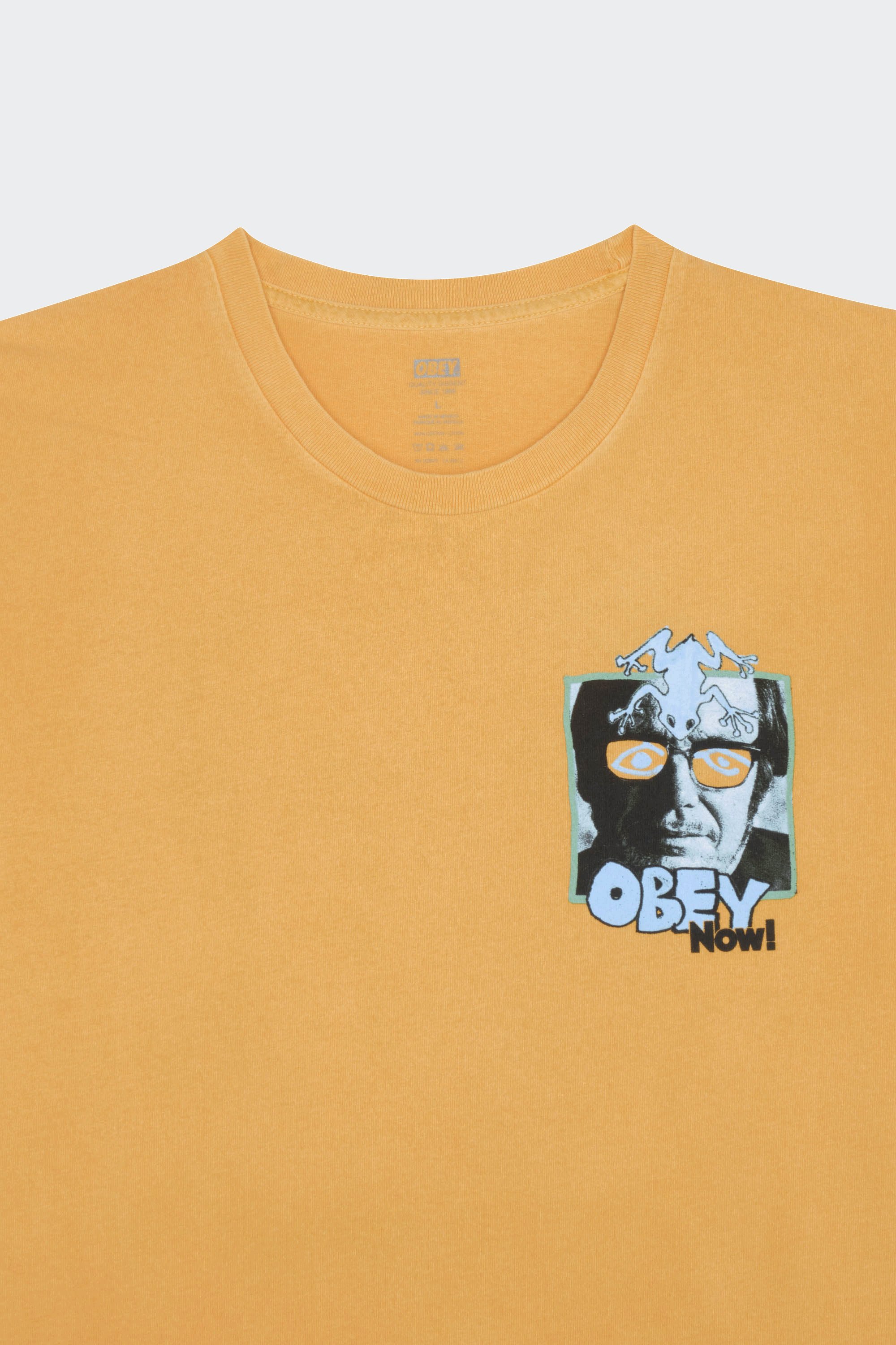 T-shirt  | Orange by OBEY T-shirt  Orange