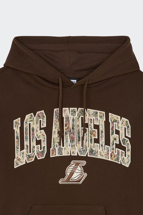 NEW ERA Hoodie Marron