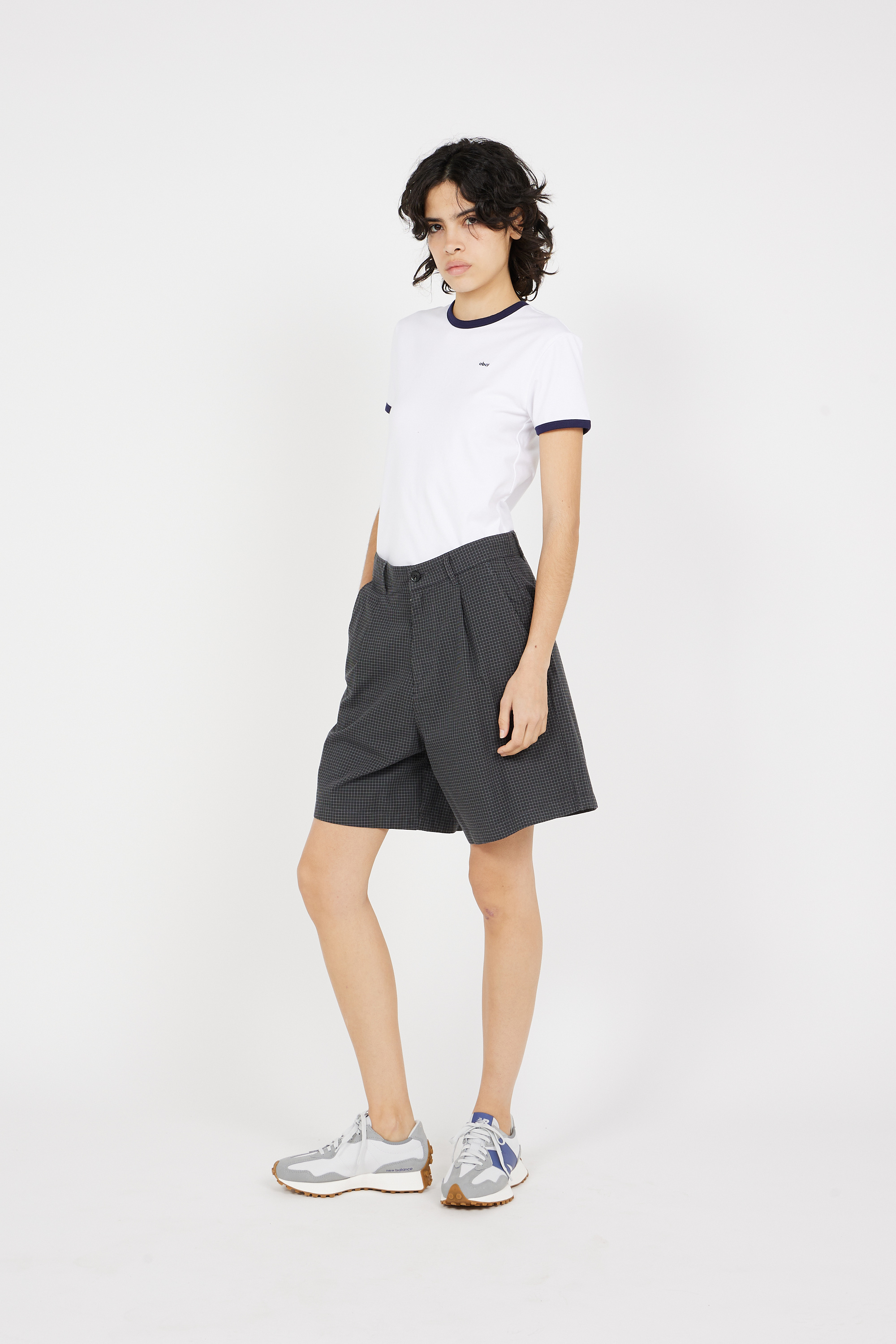 Regular-fit round-neck cotton T-shirt White