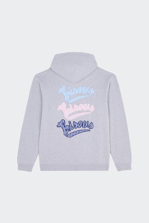BISOUS SKATEBOARDS Hoodie Gris