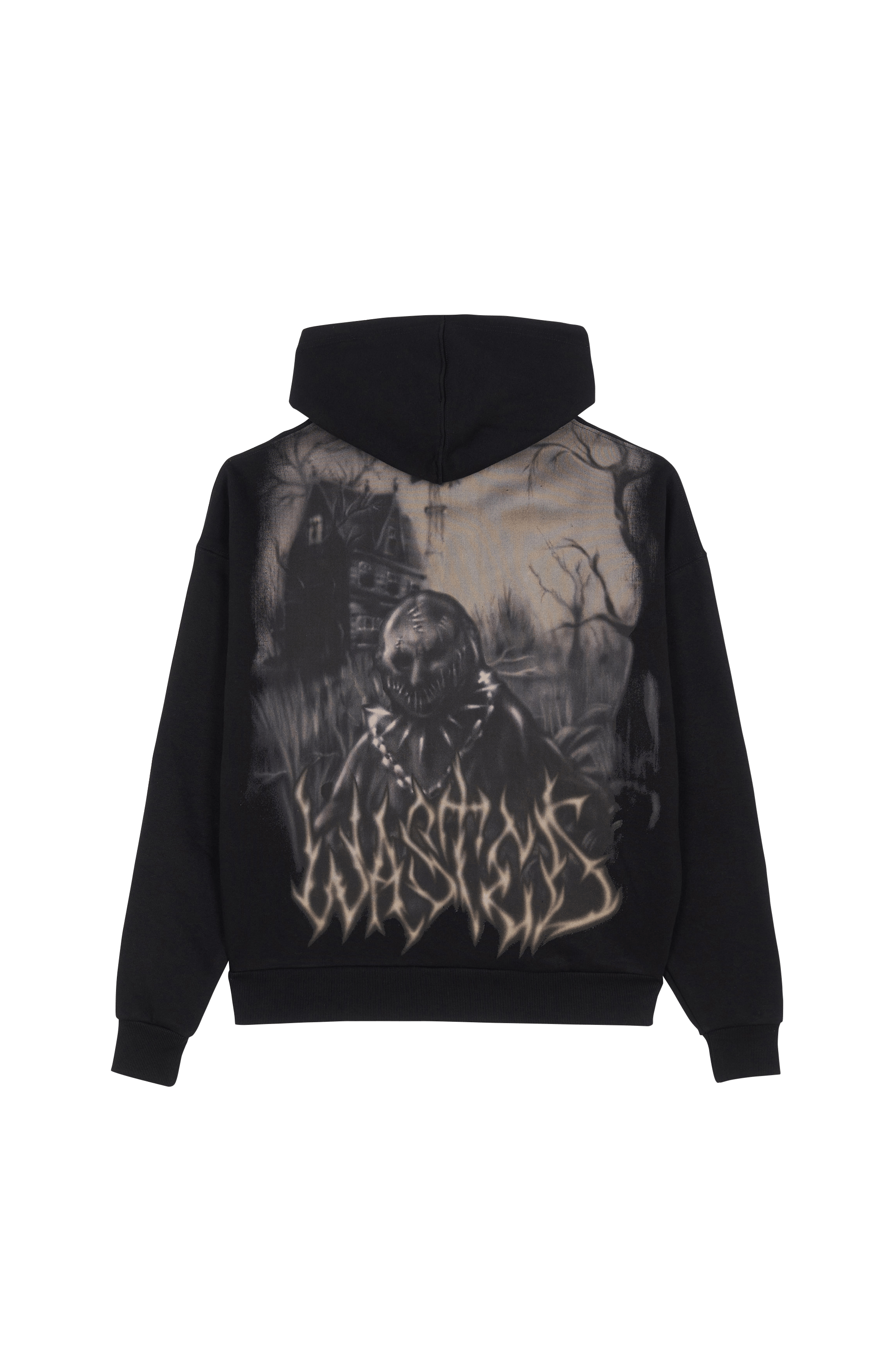 Hoodie | Noir WASTED Homme