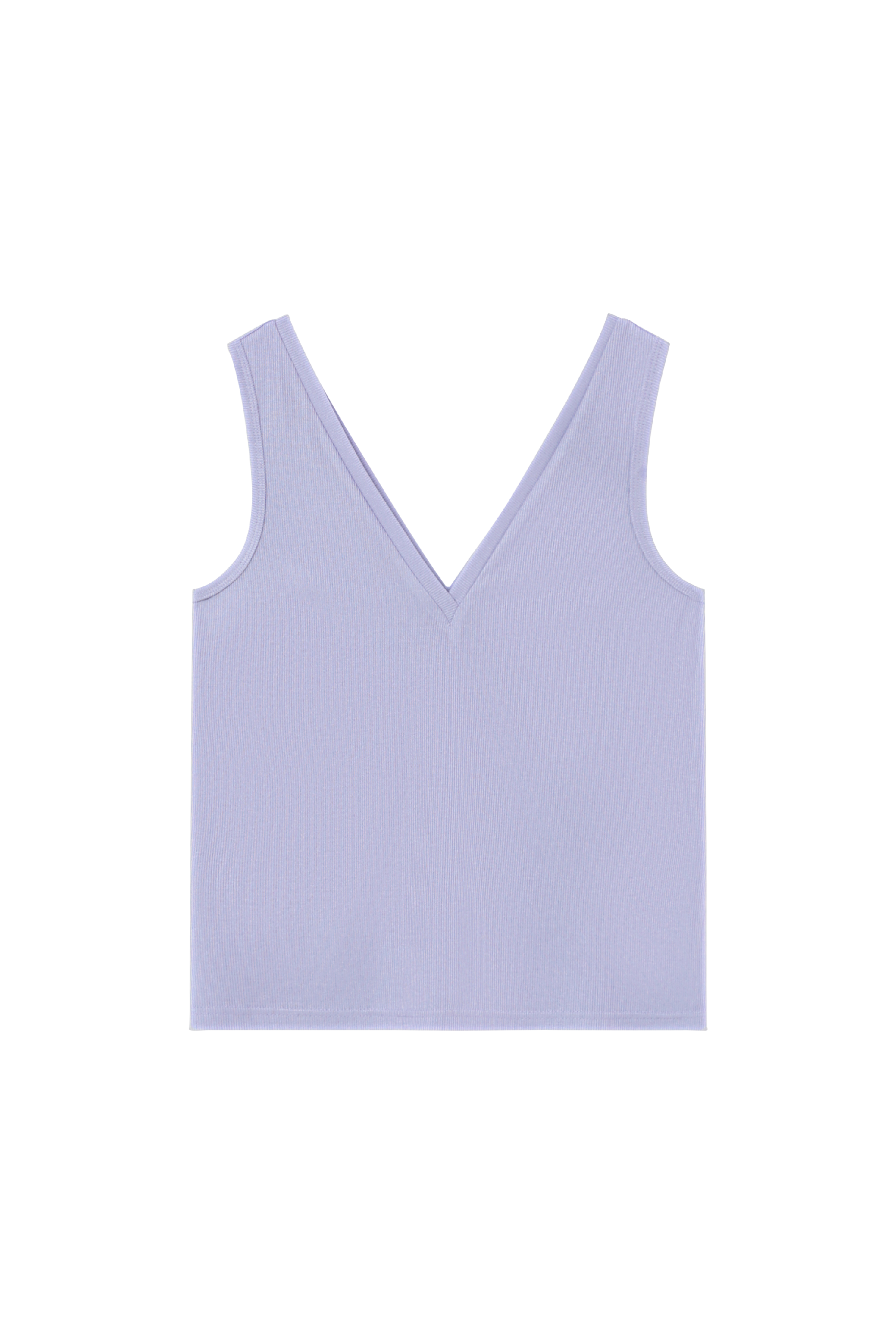 Débardeur col V  Violet