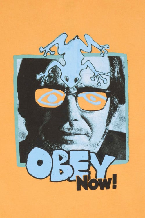 OBEY T-shirt  Orange