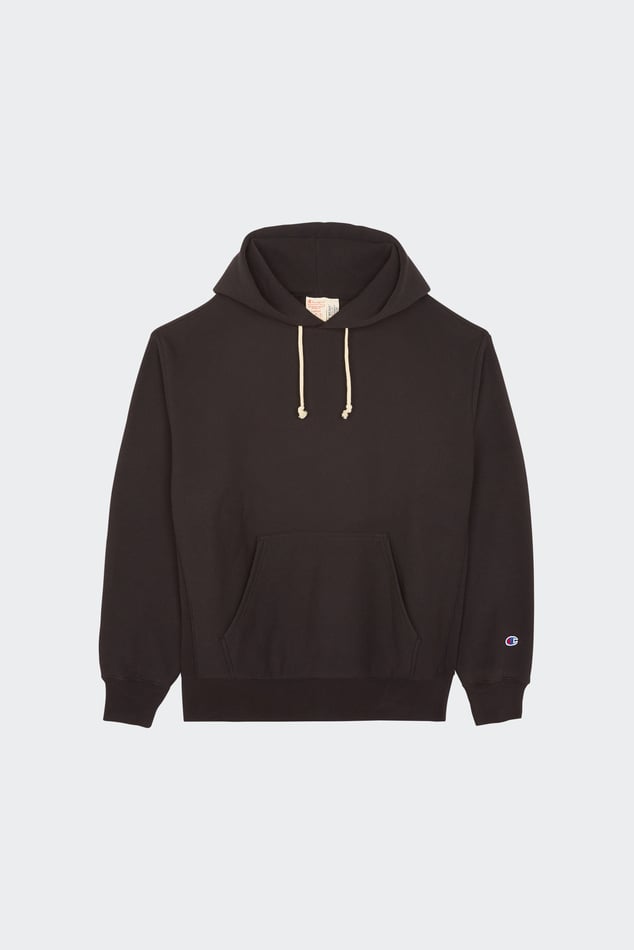 Hoodie Hooded Sweatshirt Black Champion Man Citadium