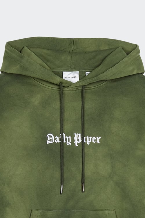 DAILY PAPER Hoodie Vert
