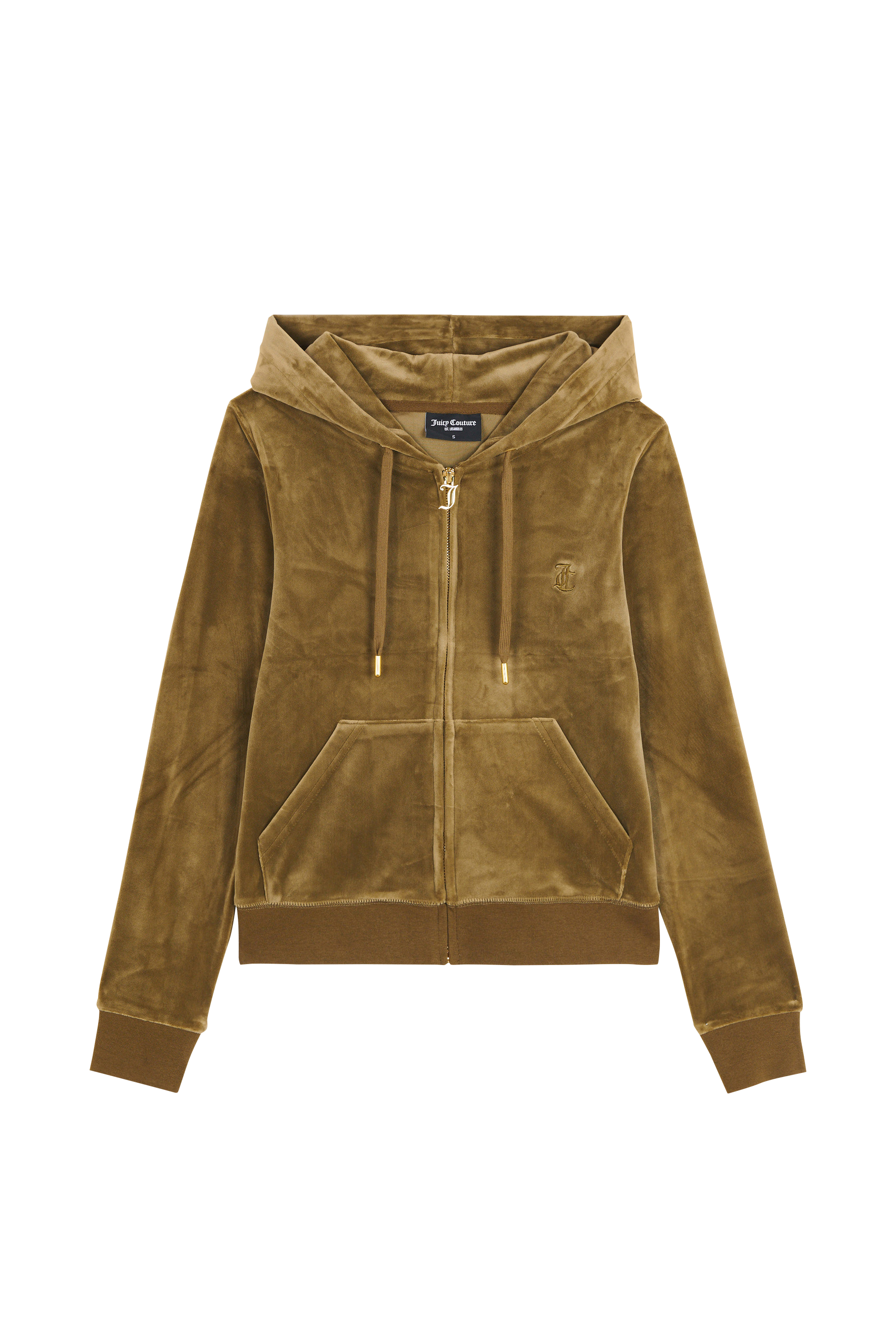zip-up hoodie Khaki
