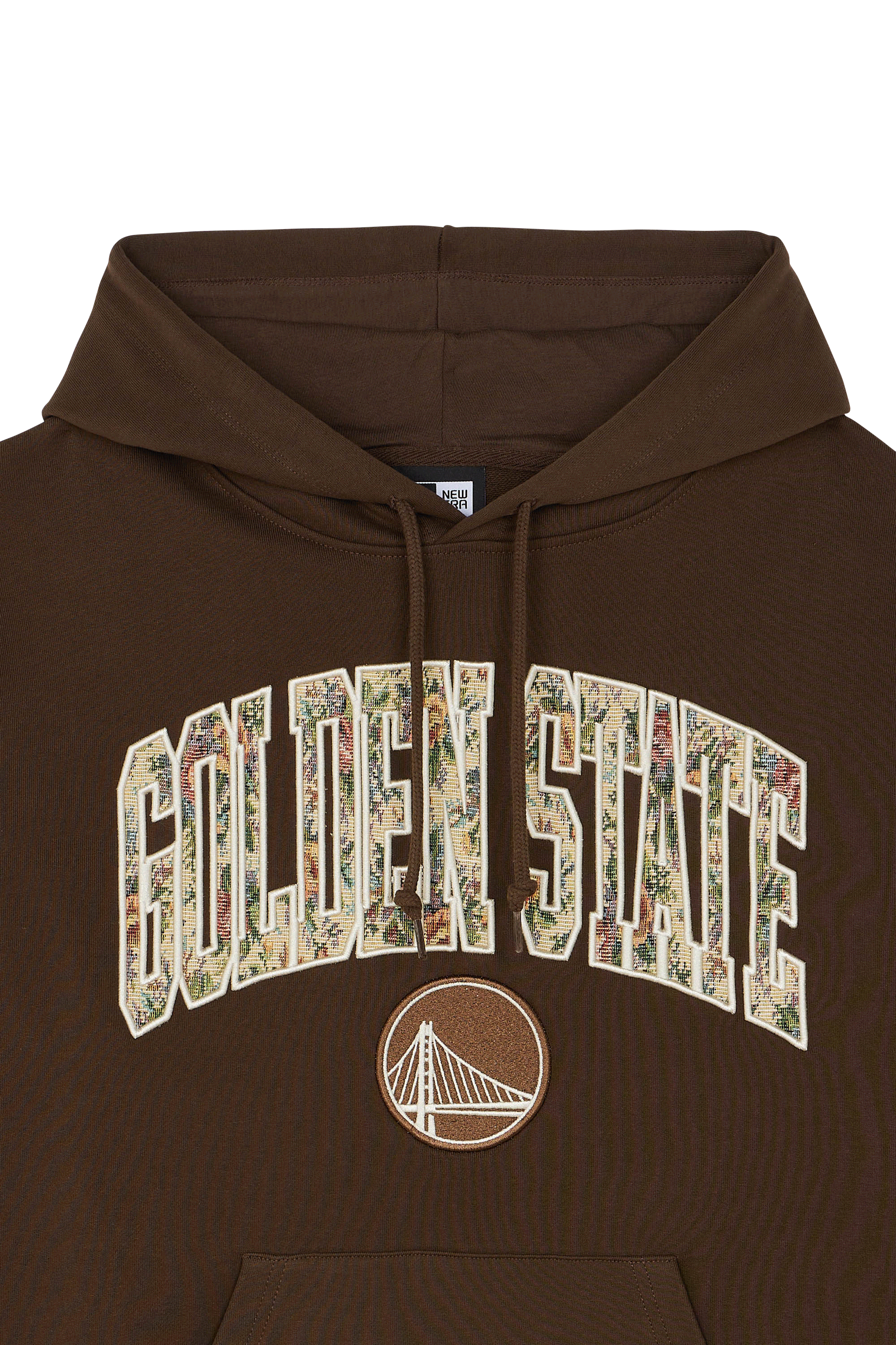 Hoodie NEW ERA Marron