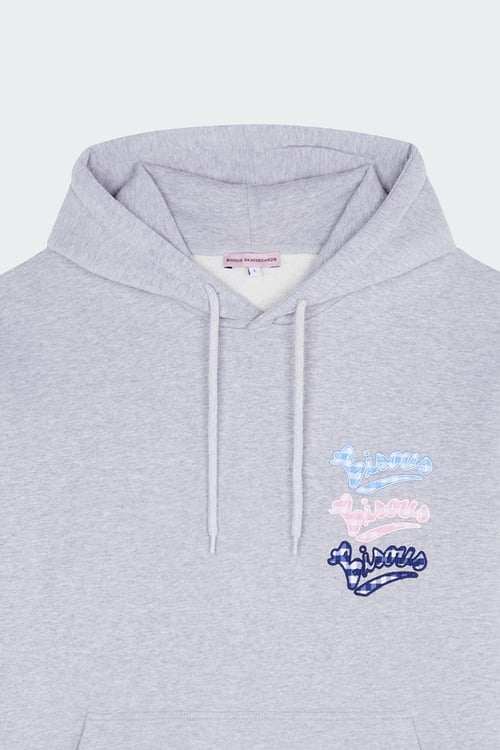 BISOUS SKATEBOARDS Hoodie Gris