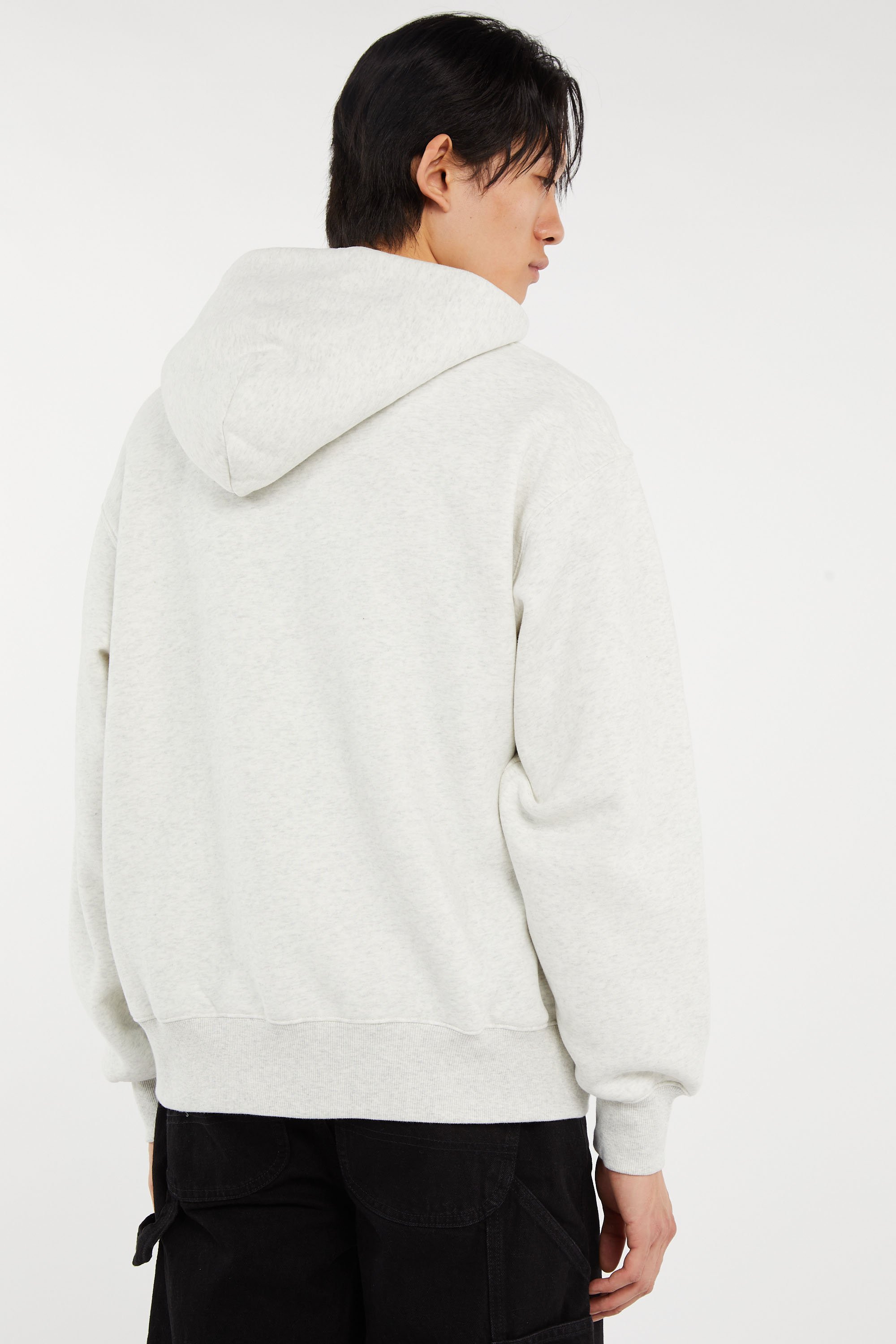 Hoodie zippé Beige